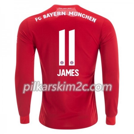 Koszulka Bayern Monachium James Rodriguez 11 Główna 2019-2020 - Koszulki Piłkarskie(L/S)